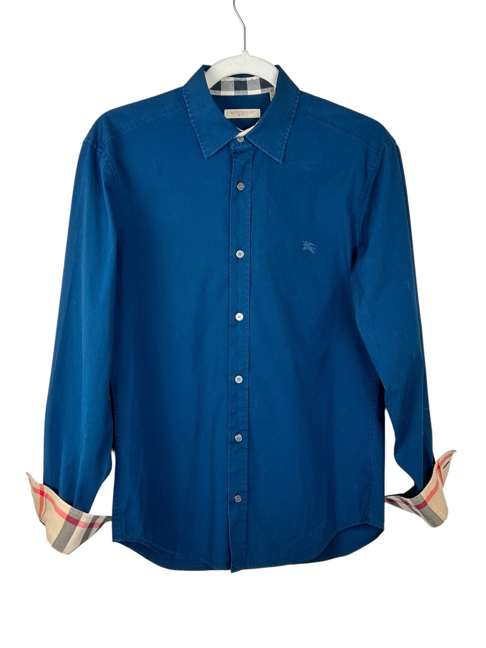 Burberry Button-Down Nova Check Plaid Cuff Shirt